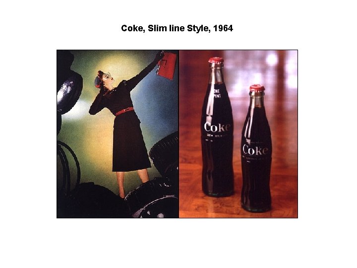 Coke, Slim line Style, 1964 