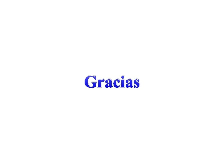 Gracias 