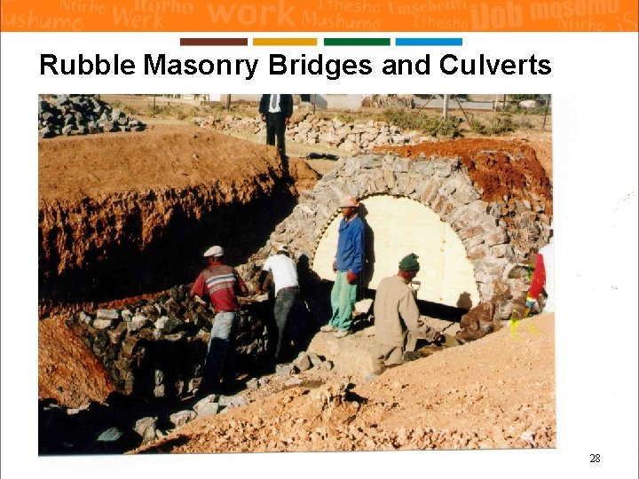 Rubble Masonry Bridges and Culverts 28 Rubble Masonry Bridges and Culverts 28