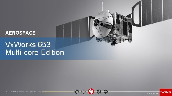 AEROSPACE Vx. Works 653 Multi-core Edition 16 © 2015 Wind River. All Rights Reserved.