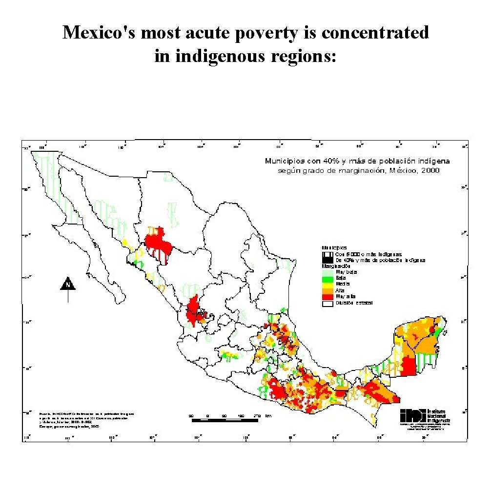 Mexico's most acute poverty is concentrated in indigenous regions: 