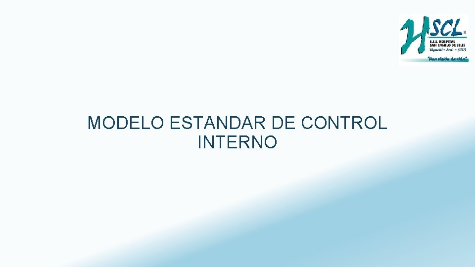 MODELO ESTANDAR DE CONTROL INTERNO 