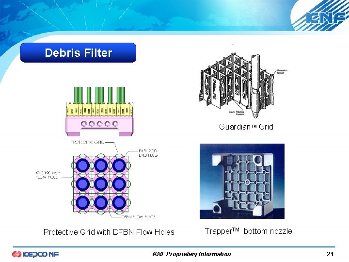 Debris Filter Guardian. TM Grid Protective Grid with DFBN Flow Holes Trapper. TM bottom Debris Filter Guardian. TM Grid Protective Grid with DFBN Flow Holes Trapper. TM bottom