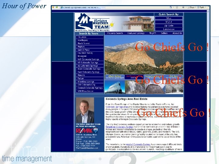 Hour of Power Go Chiefs Go ! 