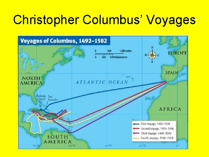 Christopher Columbus’ Voyages 