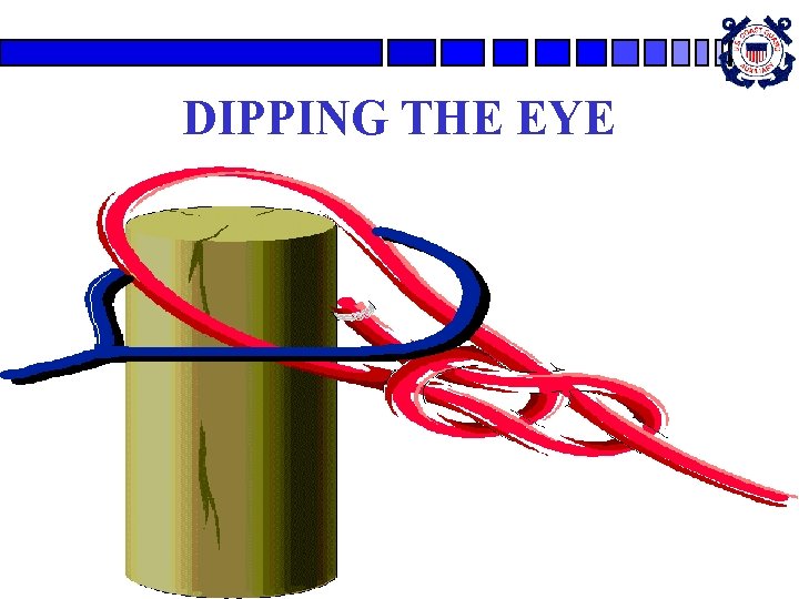 DIPPING THE EYE DIPPING THE EYE