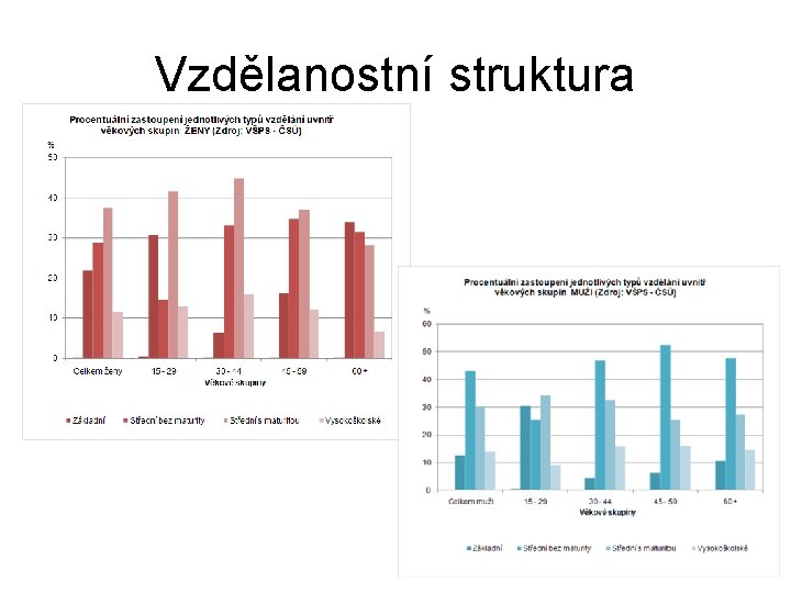 Vzdělanostní struktura 