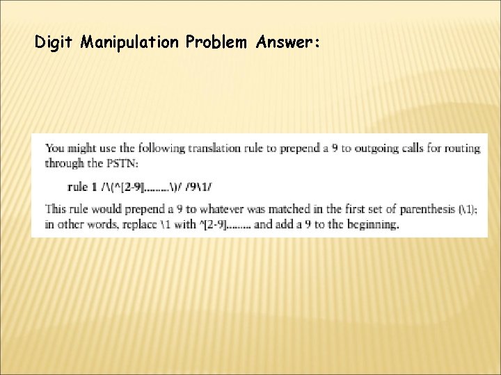 Digit Manipulation Problem Answer: 