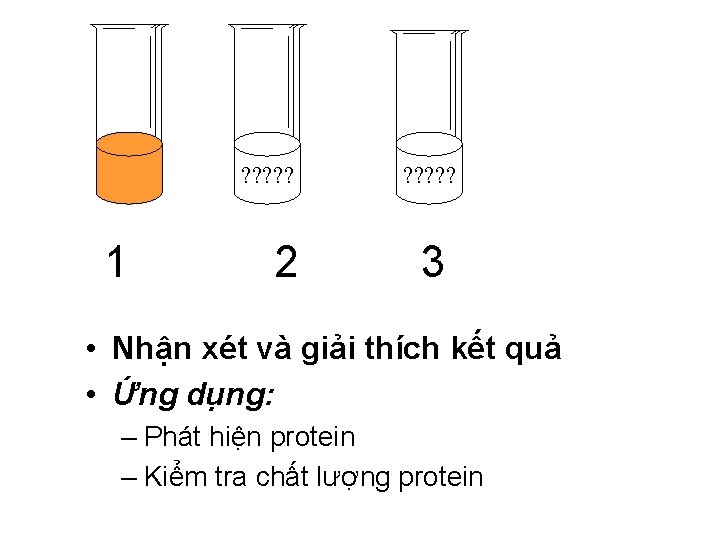 ? ? ? ? ? 1 2 3 • Nhận xét và giải thích