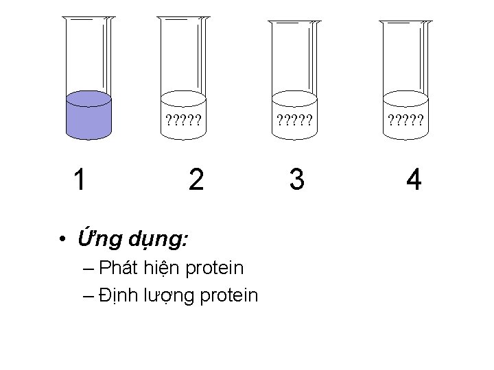 ? ? ? ? ? 1 2 3 4 • Ứng dụng: – Phát