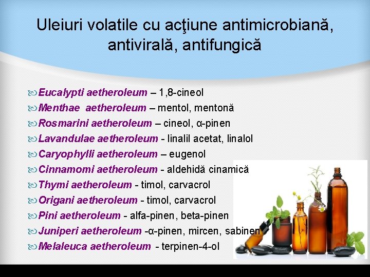 antimicrobieni antivirali și antiparazitari