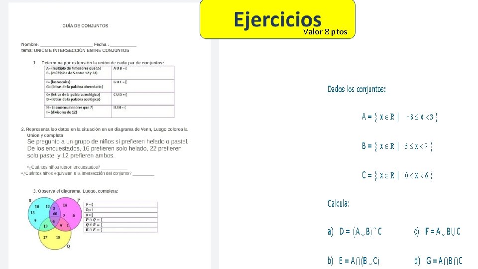 Valor 8 ptos 