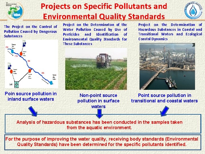 Projects on Specific Pollutants and Environmental Quality Standards The Project on the Control of