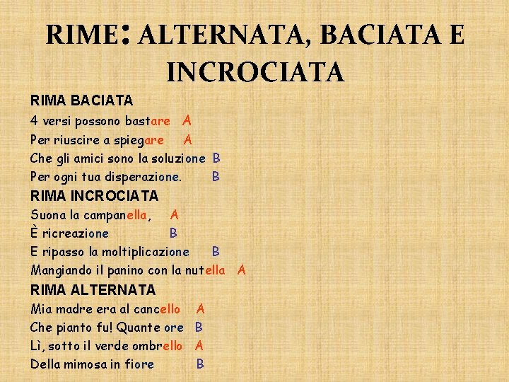 Progetto Poesia 1 B 1 H Poesie Ed