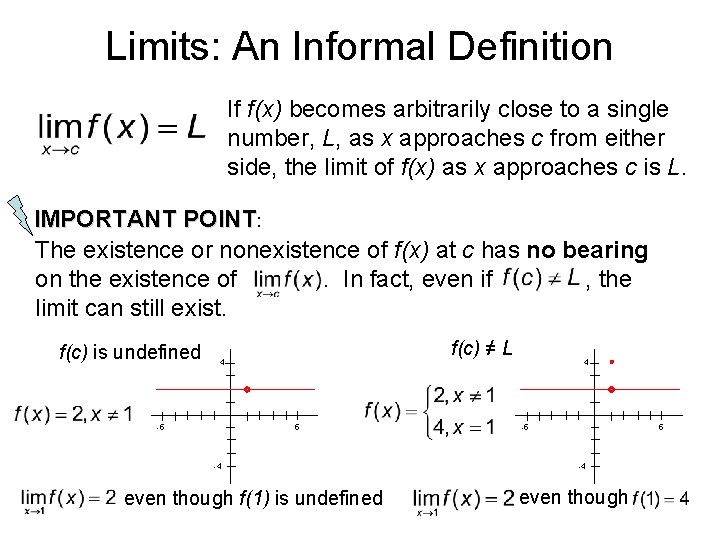 LIMITS An Introduction to Calculus LIMITS What is