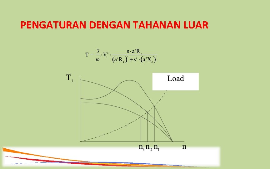 PENGATURAN DENGAN TAHANAN LUAR 