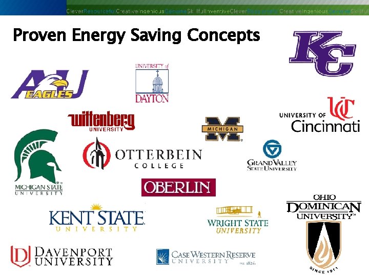 Proven Energy Saving Concepts Phoenix Controls Corporation—Proprietary and Confidential 