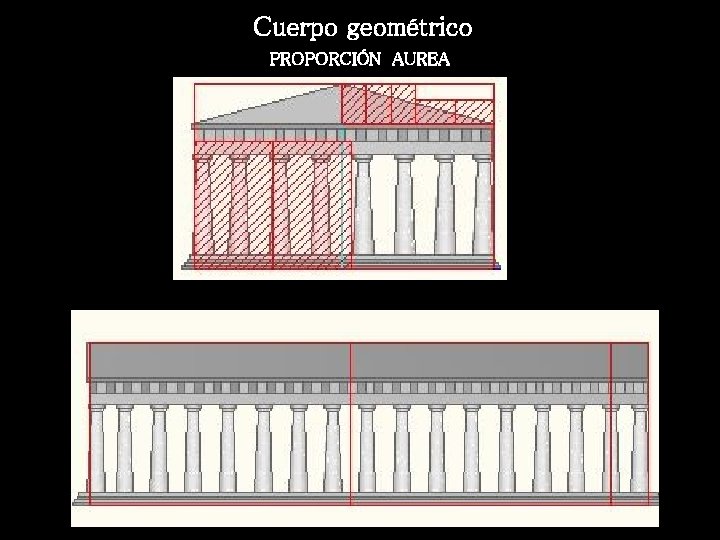 Cuerpo geométrico PROPORCIÓN AUREA 