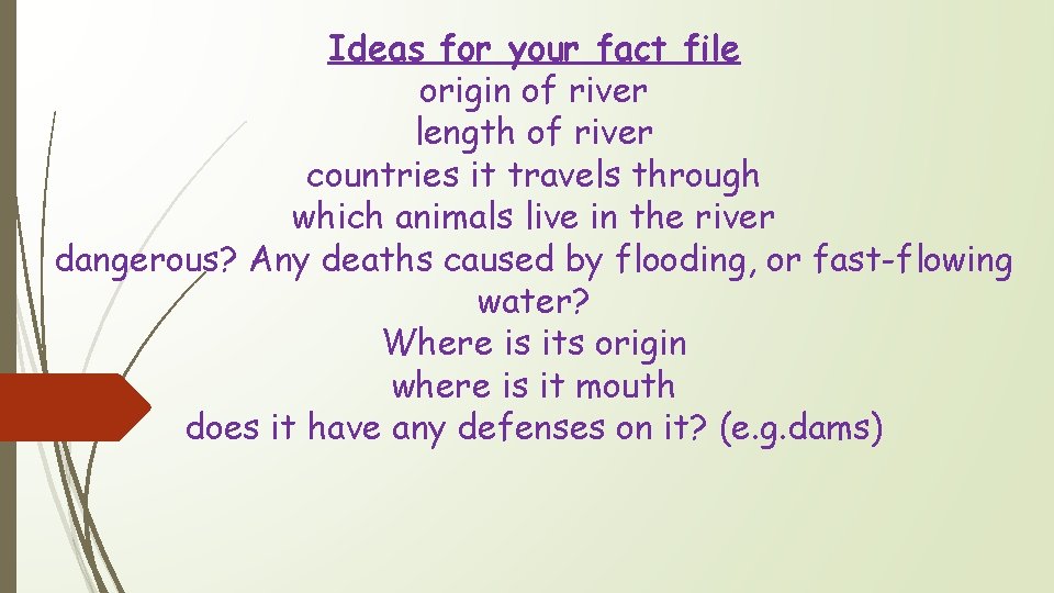 Ideas for your fact file origin of river length of river countries it travels