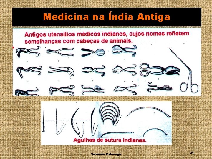 Medicina na Índia Antiga Salomão Kahwage 25 