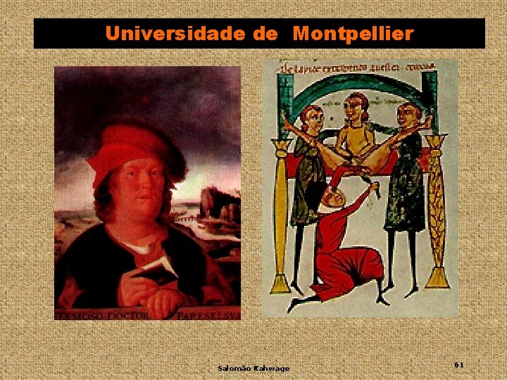 Universidade de Montpellier Salomão Kahwage 61 