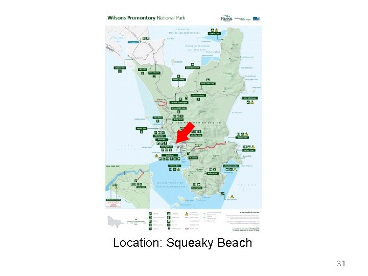 Location: Squeaky Beach 31 Location: Squeaky Beach 31