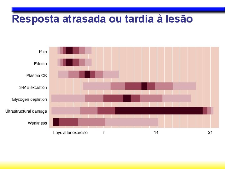 Resposta atrasada ou tardia à lesão 