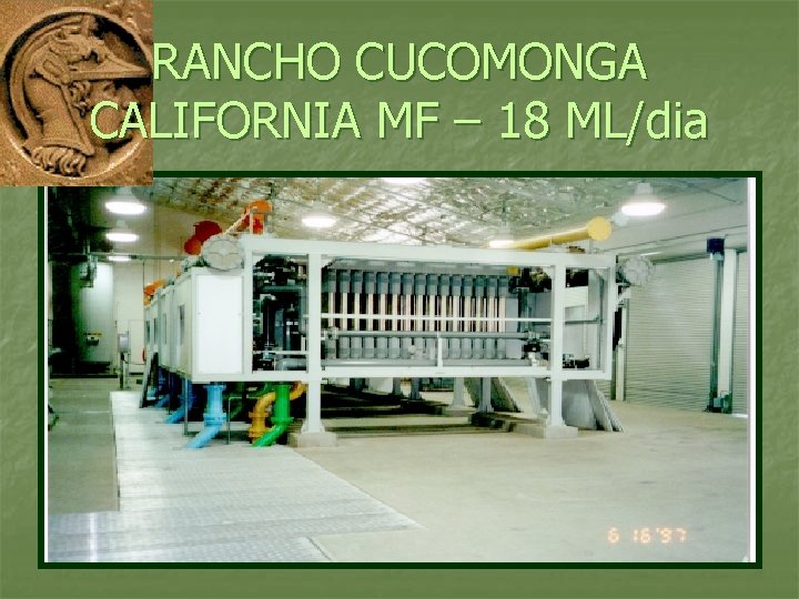 RANCHO CUCOMONGA CALIFORNIA MF – 18 ML/dia 