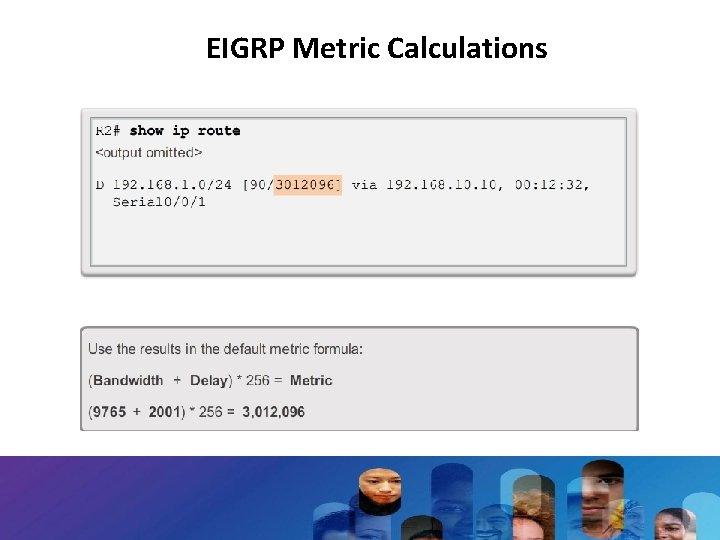 EIGRP Metric Calculations 