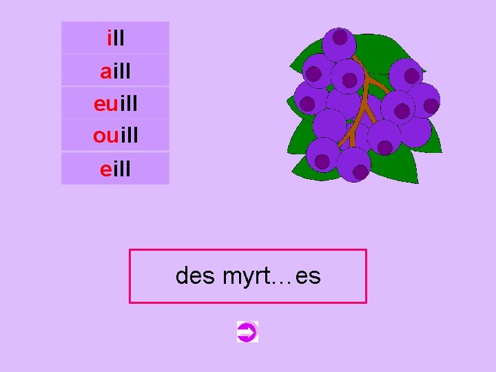 ill aill euill ouill c eill des myrtilles myrt…es 