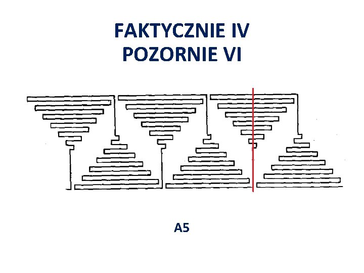 FAKTYCZNIE IV POZORNIE VI A 5 