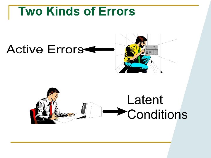 Two Kinds of Errors 