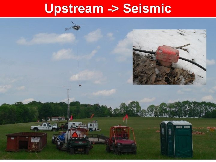 Upstream -> Seismic 