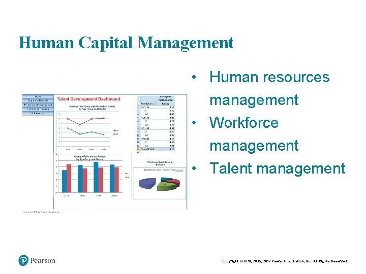 Human Capital Management • Human resources management • Workforce management • Talent management Copyright Human Capital Management • Human resources management • Workforce management • Talent management Copyright
