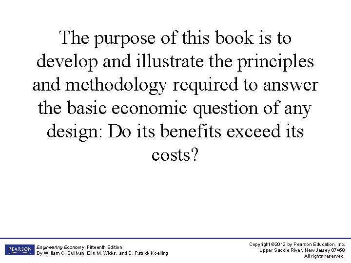 The purpose of this book is to develop and illustrate the principles and methodology