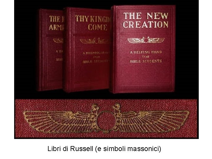 Libri di Russell (e simboli massonici) 