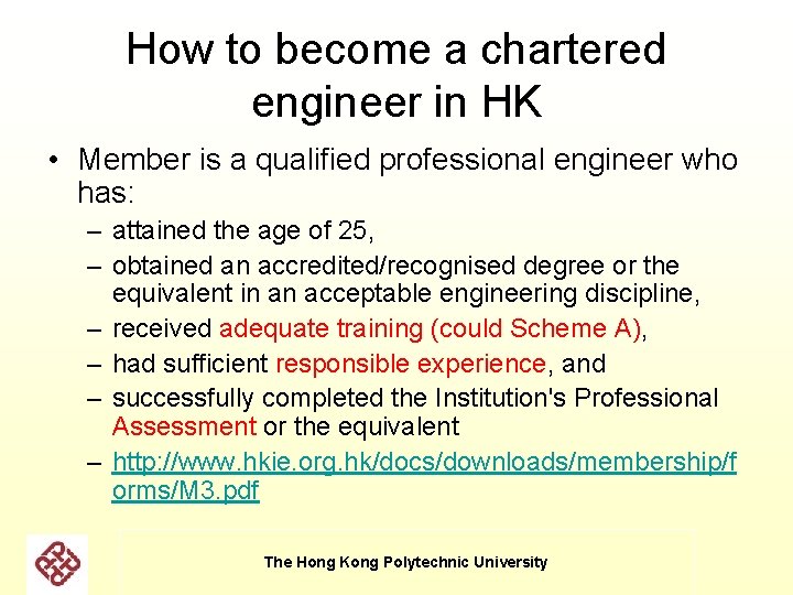How to become a chartered engineer in HK • Member is a qualified professional How to become a chartered engineer in HK • Member is a qualified professional