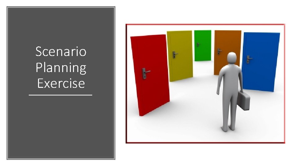 Scenario Planning Exercise 