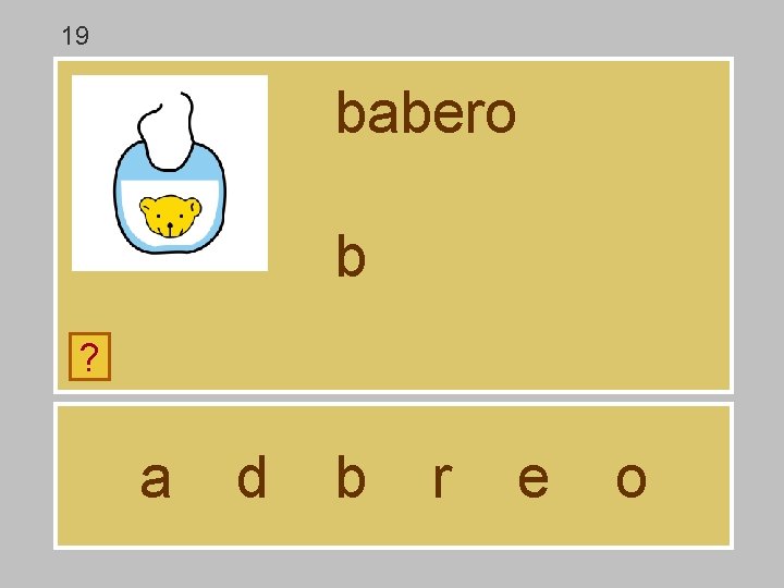 19 babero b ? a d b r e o 19 babero b ? a d b r e o