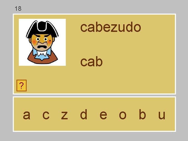 18 cabezudo cab ? a c z d e o b u 18 cabezudo cab ? a c z d e o b u