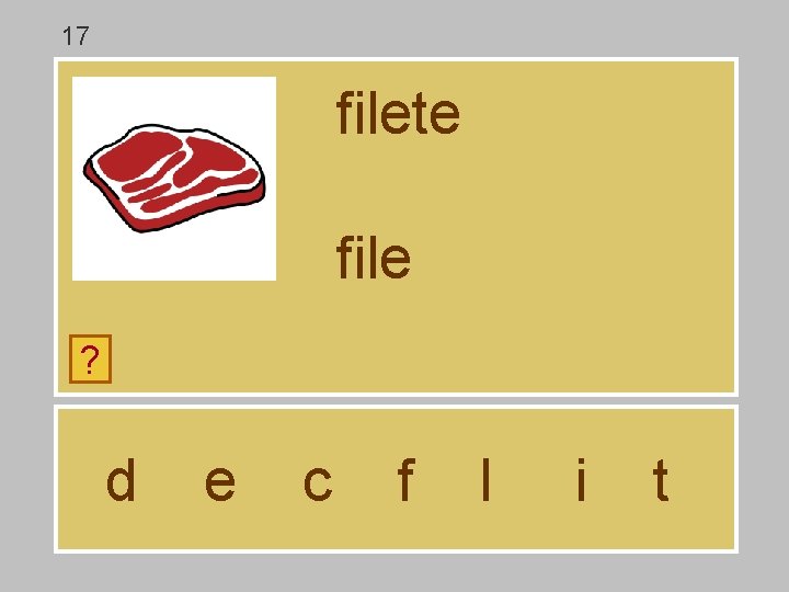 17 filete file ? d e c f l i t 17 filete file ? d e c f l i t