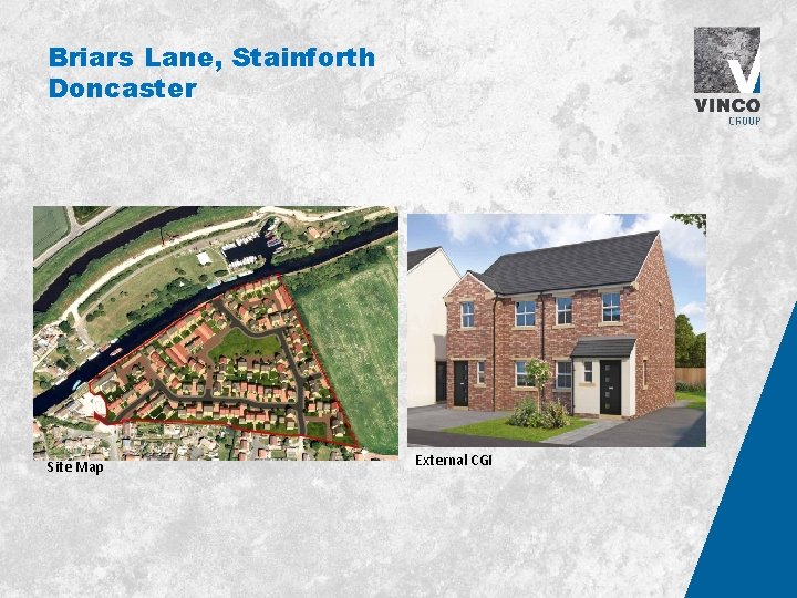 Briars Lane, Stainforth Doncaster Site Map External CGI 