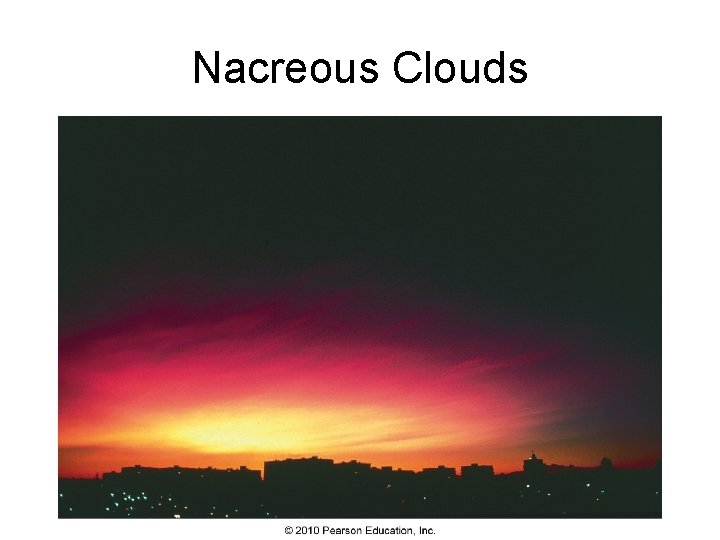 Nacreous Clouds 