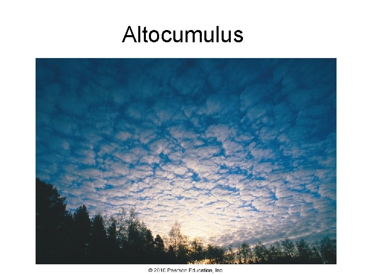 Altocumulus 