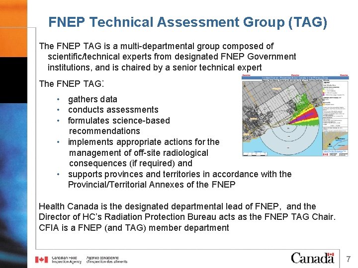 FNEP Technical Assessment Group (TAG) The FNEP TAG is a multi-departmental group composed of