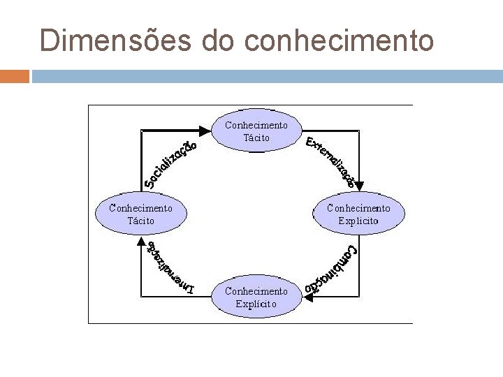 Dimensões do conhecimento 