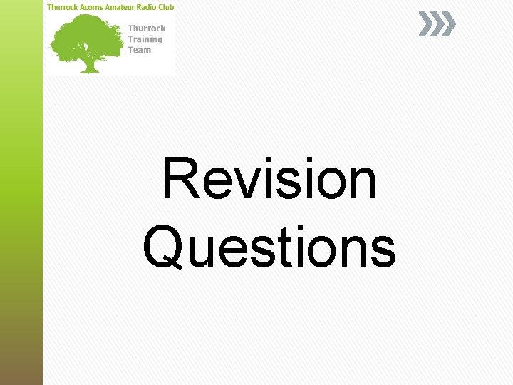 Revision Questions 