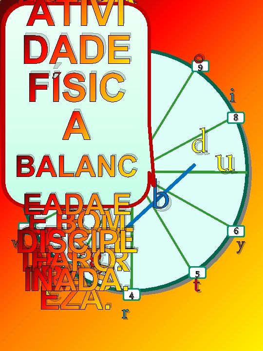 AGUDA MOVIM OBJETIV ATIVI p E ENTO [O DADE SINCRÔ CALIB E FÍSIC ]