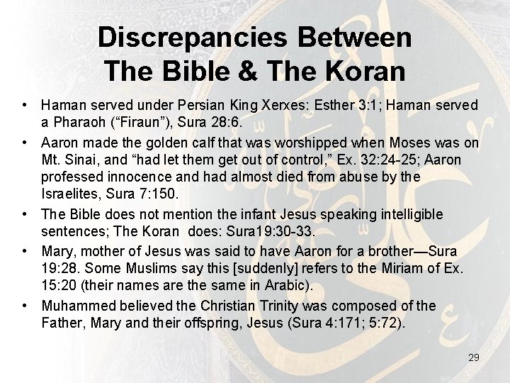 Discrepancies Between The Bible & The Koran • Haman served under Persian King Xerxes: Discrepancies Between The Bible & The Koran • Haman served under Persian King Xerxes:
