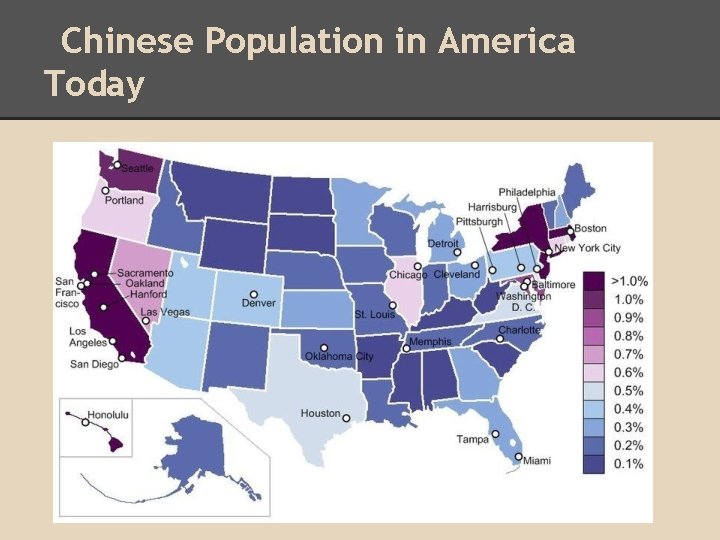 Chinese Population in America Today 